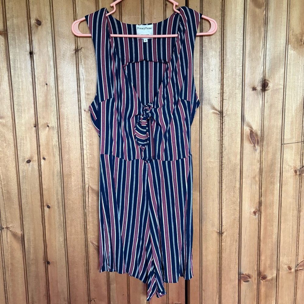 Privacy‎ Please Striped Romper